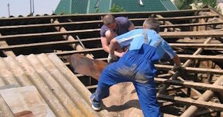 Демонтаж крыши в Нижневартовске - стоимость работ от 726 рублей за м2
